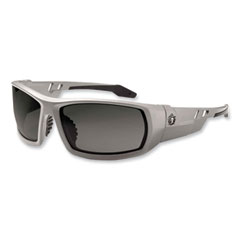 Skullerz Odin Safety Glasses, Matte Gray Nylon Impact Frame, Polarized Smoke Polycarbonate Lens, Ships in 1-3 Business Days