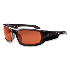 Skullerz Odin Safety Glasses, Black Nylon Impact Frame, Polarized Copper Polycarbonate Lens, Ships in 1-3 Business Days