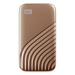 MY PASSPORT External Solid State Drive, 1 TB, USB 3.2, Gold