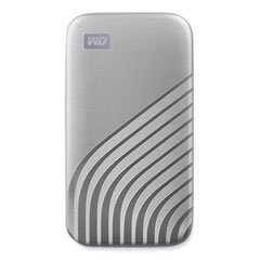 MY PASSPORT External Solid State Drive, 1 TB, USB 3.2, Silver