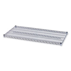 Industrial Wire Shelving Extra Wire Shelves, 48w x 24d, Silver, 2 Shelves/Carton