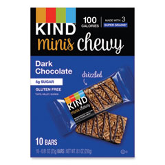 Minis Chewy, Dark Chocolate, 0.81 oz,10/Pack