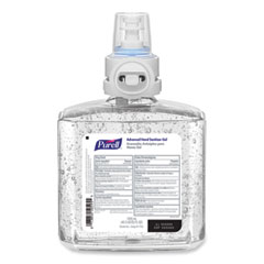 Advanced Hand Sanitizer Gel Refill, 1,200 mL, Clean Scent, For ES8 Dispensers, 2/Carton