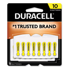 Hearing Aid Battery, #10, 16/Pack