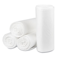 Eco Strong Plus Can Liners, 40 gal, 1.35 mil, 40 x 46, Natural, 100/Carton