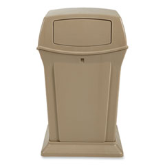 Ranger Fire-Safe Container, 45 gal, Structural Foam, Beige