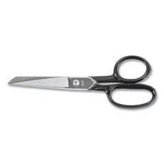 Hot Forged Carbon Steel Shears, 7" Long, 3.13" Cut Length, Black Straight Handle