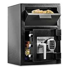 Digital Depository Safe, Large, 0.94 cu ft, 14w x 15.6d x 20h, Black