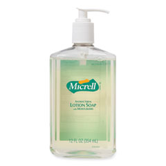 Antibacterial Lotion Soap, Light Scent, 12 oz Pump Bottle