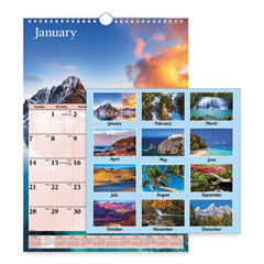 At-A-Glance Scenic Wall Calendar