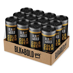 Sweet Cold Brew Coffee, 8 oz Can, 12/Box