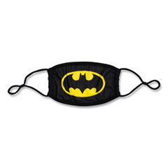 Cloth Face Mask, Batman Logo Print, Cotton/Polyester/Spandex, Adult