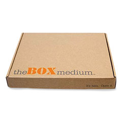 Tablet Shipping Box, One-Piece Foldover (OPF), Medium, 11.75" x 14.25 x 2, Brown Kraft