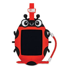 Sketch Pals Digital Doodle Pad, Ivy the Ladybug, 4" LCD Touchscreen, 5" x 8.25", Black/Red/White