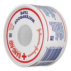 Water Block Waterproof Medical Tape, Dry Rubber, 1 x 10 yds, White