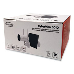 Cyberview 3010 3MP Smart Wifi Bullet Camera with Solar Panel, 2304 x 1296 Pixels