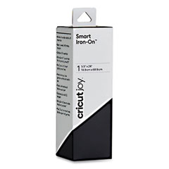 Smart Iron-On Material for Fabric, 5.5 x 24, Black