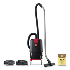 HVRPWR 40V Cordless Backpack Vacuum, 6 qt, Black