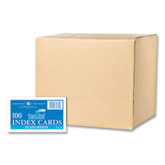 White Index Cards, 3 x 5, 100 Cards, 36/Carton, Ships in 4-6 Business Days