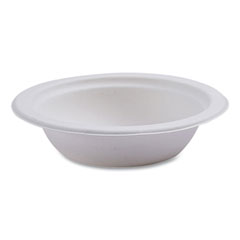 Renewable Sugarcane Bowls, 12 oz, Natural White, 50/Pack, 20 Packs/Carton