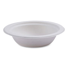 Renewable Sugarcane Bowls, 12 oz, Natural White, 50/Packs