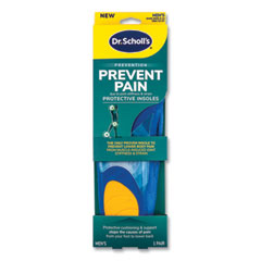 Prevent Pain Protective Insoles for Men, Men's Size 8 to 14, Blue