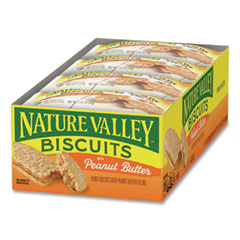 Biscuits, Peanut Butter, 1.35 oz Packet, 16/Box