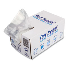 Food Bags, 16 oz, 0.68 mil, 4" x 8", Clear, 1,000/Carton