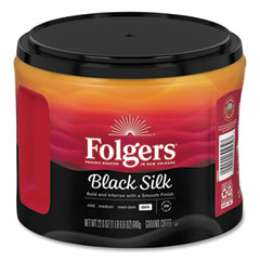 Coffee, Black Silk, 22.6 oz Canister