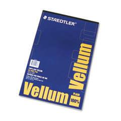 Mars Translucent Vellum Art and Dra fting Paper, 16lb, 11 x 17, Translucent, 50/Pad