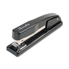 STAPLER,DSK,FL STP,BK