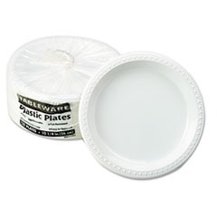 Plastic Dinnerware, Plates, 10.25