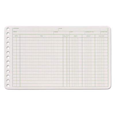 Ledger Sheets