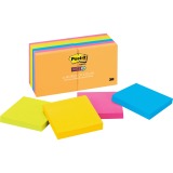 Post-it® Super Sticky Notes - Energy Boost Color Collection