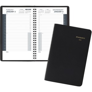 At-A-Glance 24-Hour Daily Appointment Book