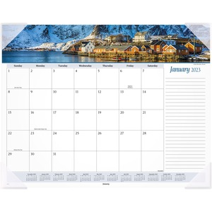 At-A-Glance Panoramic Seascape Desk Pad