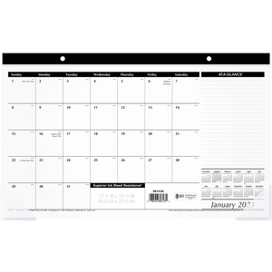 At-A-Glance Desk Pad Calendar