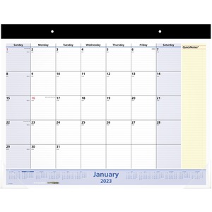 At-a-Glance QuickNotes 2024 Monthly Desk Pad Calendar, Standard, 22" x 17"