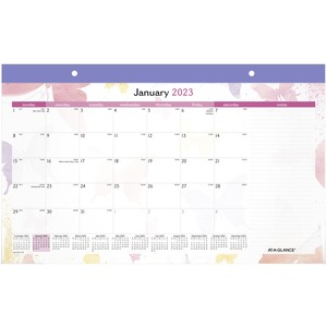 At-A-Glance WatercolorsDesk Pad Calendar