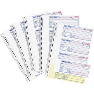 Adams Spiral 2-part Money/rent Receipt Book