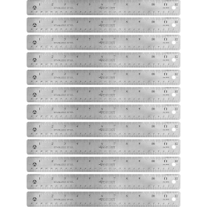 Westcott Stainless Steel Rulers