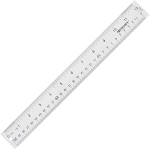 Westcott See-Through Acrylic Rulers