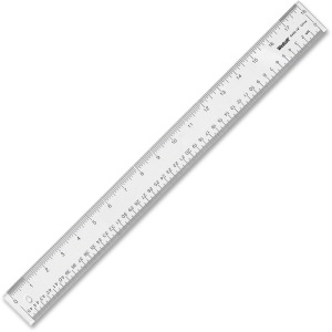 Westcott 18" Transparent Ruler