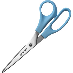 Westcott All Purpose 8" Stainless Steel Straight Scissors