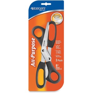 Westcott 8" All Purpose Bent Scissors