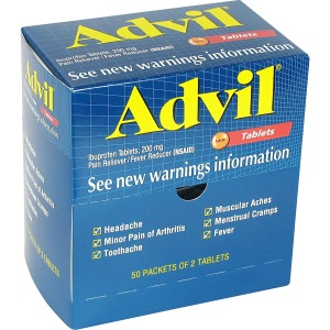 Advil Pain Reliever Single Packets