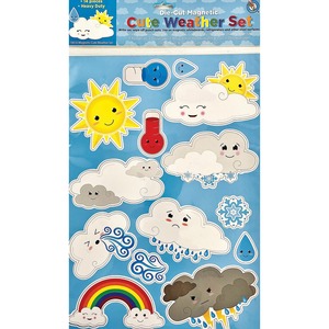 Ashley Magnetic Die-Cut Cute Weather Set