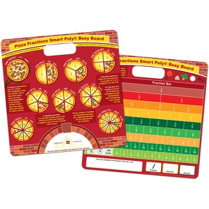 Ashley Pizza Fractions Smart Poly Busy Board