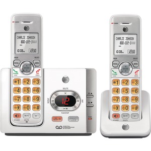 AT&T EL52215 DECT 6.0 Cordless Phone - Silver, Black