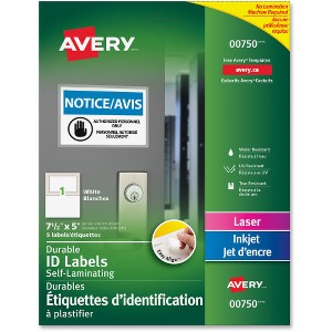 Avery® Easy Align Self-Laminating ID Labels